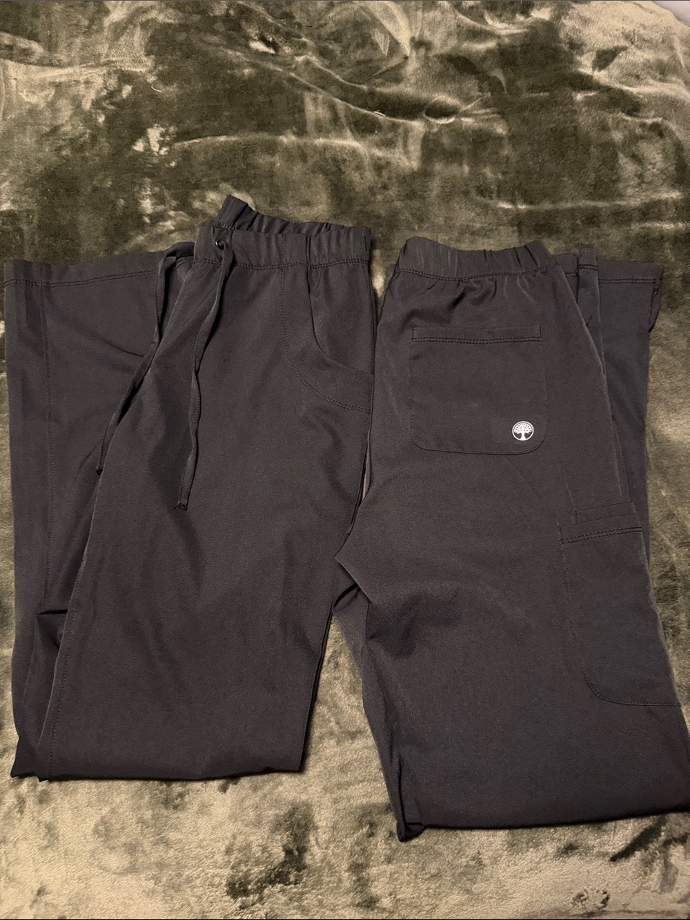 healing hands women’s Black Elastic Waist Jogger Pants